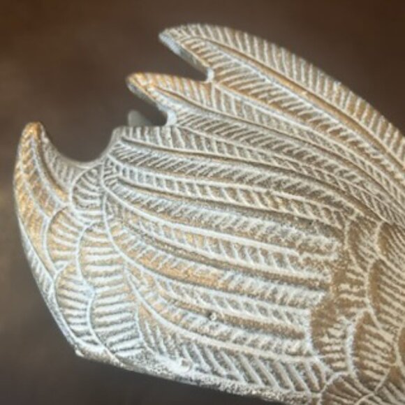 NWT Vintage Large Brassy Swan Planter Rustic Style Distressed Look Flower Pot - Picture 8 of 12